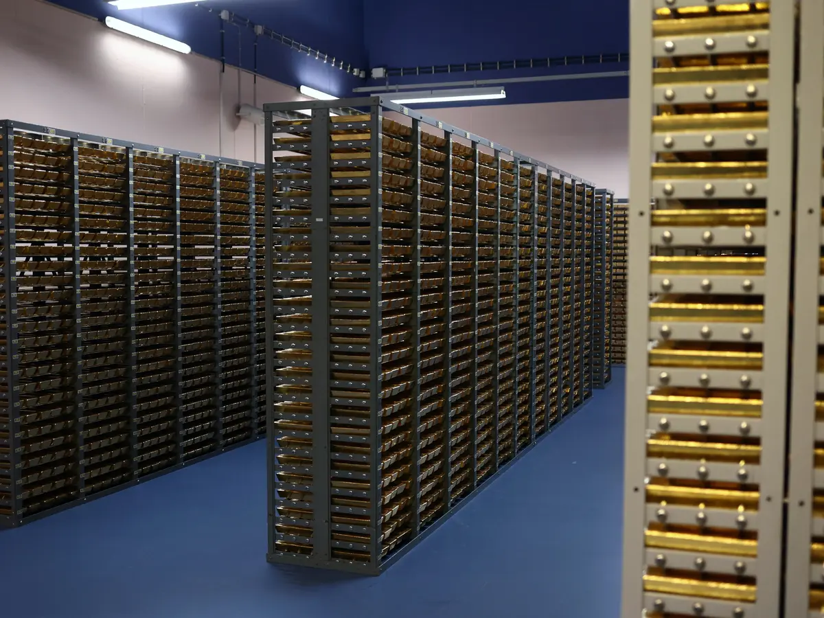 احتياطات الذهب لدى البنوك المركزية